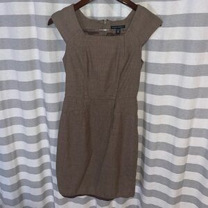 Banana Republic Tan Mini Dress Size 4